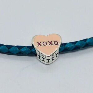 ✨✨Pandora KISS ME XOXO Candy Hearts Charm Sweet Heart Charm